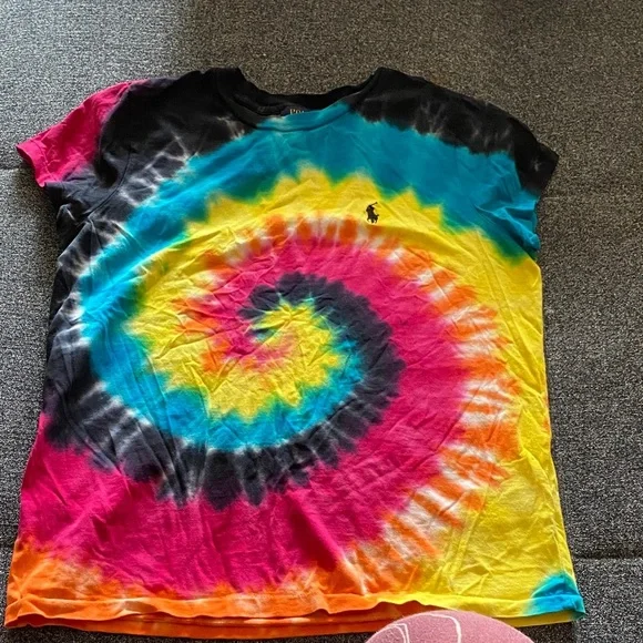 Polo by Ralph Lauren Tie-Dye Short Sleeve Tee size S - Picture 2 of 4